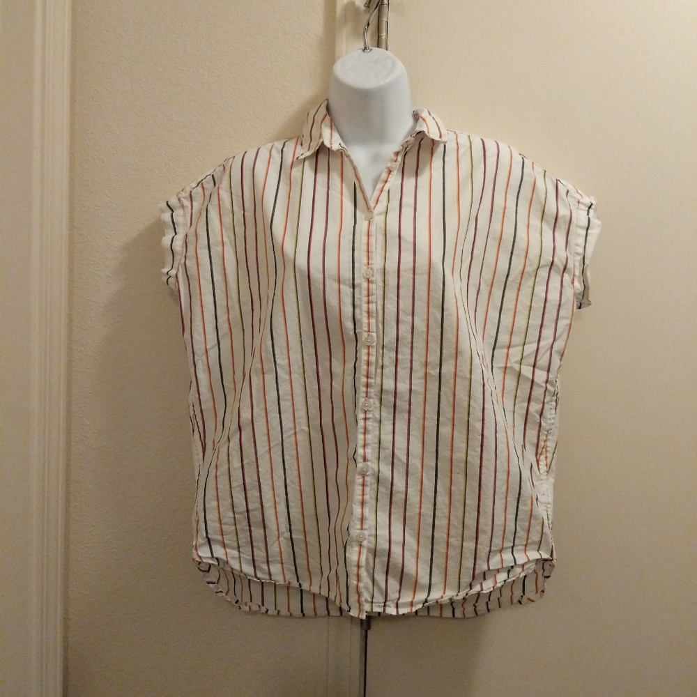 Madewell Central Button Up Blouse
